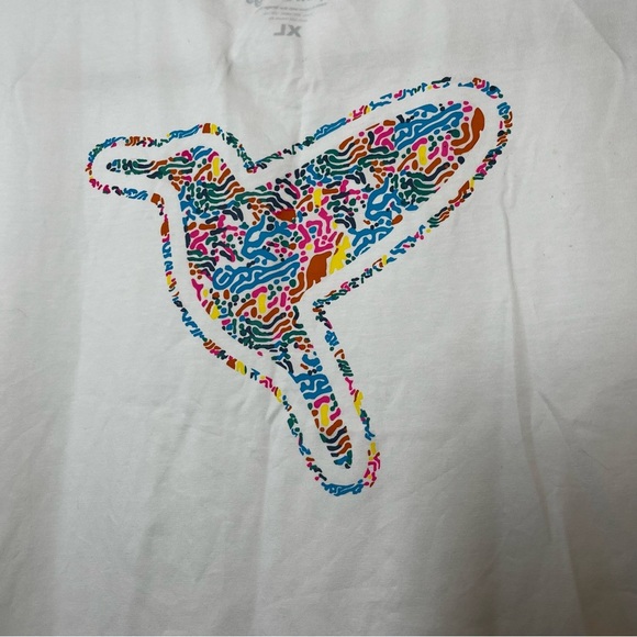 Birddogs White and Blue Short Sleeve Tee Size XL - Picture 5 of 7